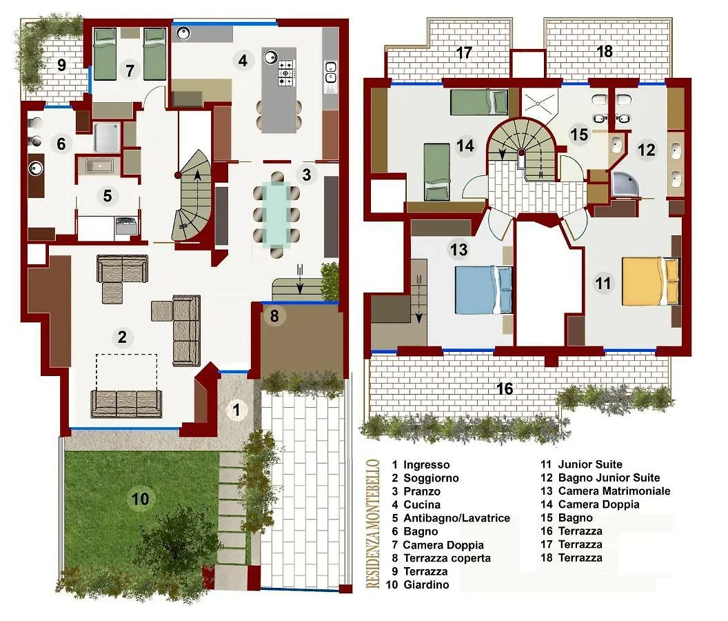Holiday home Residenza Montebello Verona
